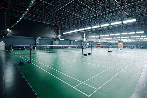 Indoor Badminton Courts